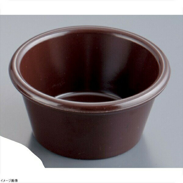 ジェスナー メラミン ラメキン 0396 （ブラウン）