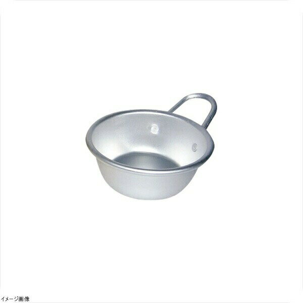 アルマイト マッコリカップ 手付 13cm シルバー