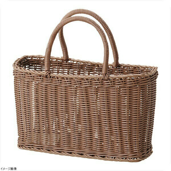 PP湯かご 小 91－16 ブラウン