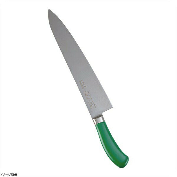 エコクリーン TKG PRO カラー牛刀 30cm グリーン