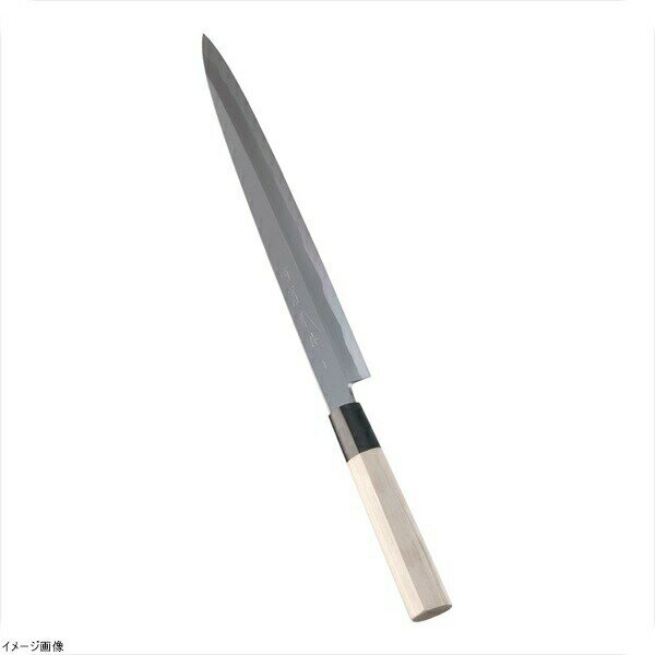 堺實光 紋鍛 刺身庖丁（片刃） 27cm