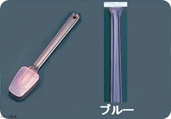 材質 頭部:シリコンゴム 柄部:SAN耐熱温度:100℃ヘラ部幅×ヘラ部長さ×全長(mm)44×66×240 カラーブルー
