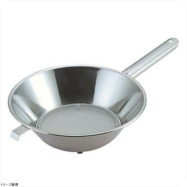 エコクリーン（18-8ステン）片手パンチング油こし 21．5cm UK