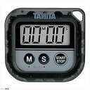 丸洗いタイマー100分計 TD−376N ブラック