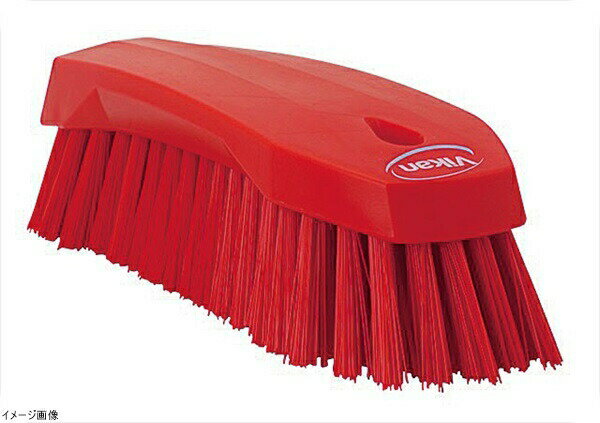 ヴァイカン ハンドブラシ ハードタイプ 3890 レッド