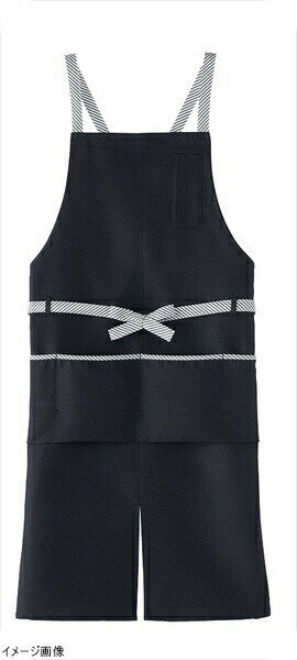 アンクル加工エプロン CA−1416 M ブラック