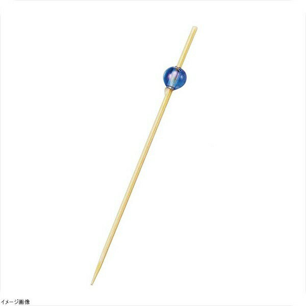 ビーズピックス 7cm（50本入） 青