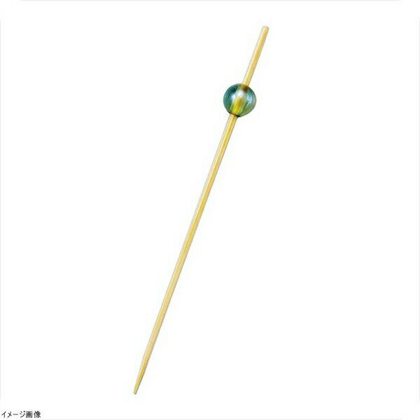 ビーズピックス 7cm（50本入） グリーン