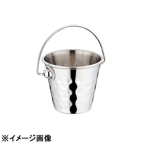 YUKIWA ステンレスプチバケット(ツチ目入) 9cm (PPTI302)