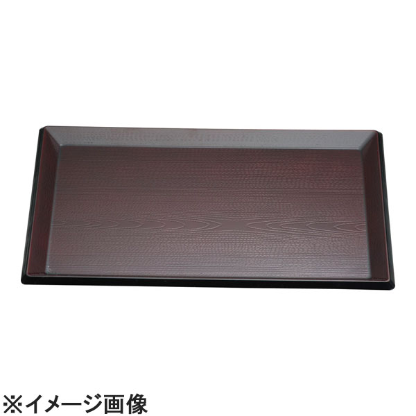 福井クラフト お盆 利休盆溜天黒 尺215235620 (RBVJ202)