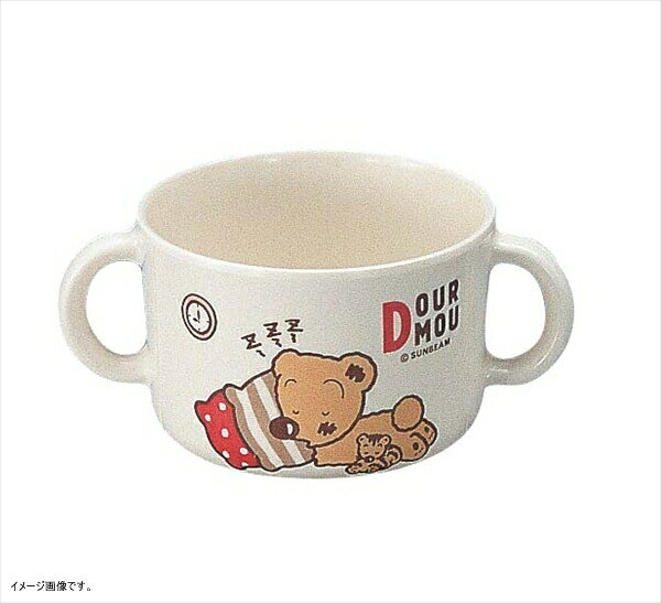 DAIWA(台和) メラミンお子様食器「デュールムー」 両手付コップ MC-5-DM