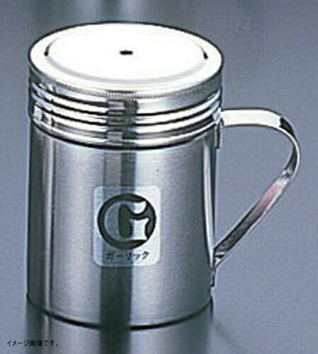 TKG ステンレス 手付調味缶 大 G缶 (ガーリック) [調味料入れ]BTY04004