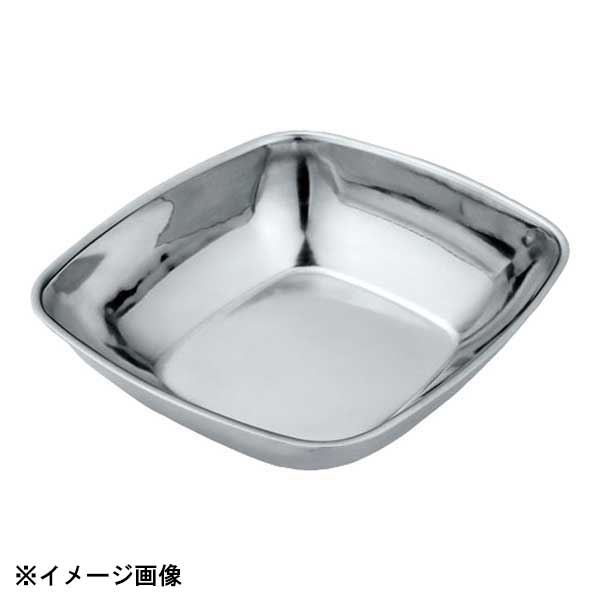 ステンレスサラダボール スクエア 12cm