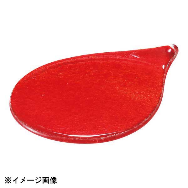 Kids Tableware - ポルカ リーフディッシュ PO0509 （6ヶ入）レッド