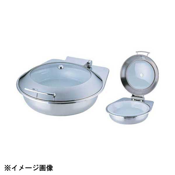 KINGO窓付きカバー式丸チェーフィング A6712・6711用 蓋のみ