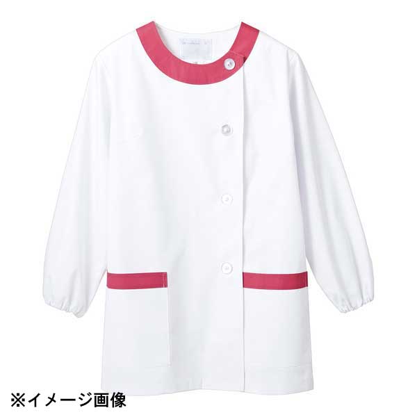 【サイズ】着丈_バスト_肩巾_袖丈(cm) 70_100_38_52【重さ】300(g)【カラー】白/ピンク【メーカー品番】1-093【スペック】●袖 ゴム入●抗菌O-157対応●襟とポケットにカラーを加え親しみやすいスタイルに。●吸汗性にすぐれ清潔で着心地の良い素【サイズ】着丈_バスト_肩巾_袖丈(cm) 70_100_38_52【重さ】300(g)【カラー】白/ピンク【メーカー品番】1-093【スペック】●袖 ゴム入●抗菌O-157対応●襟とポケットにカラーを加え親しみやすいスタイルに。●吸汗性にすぐれ清潔で着心地の良い素材です。