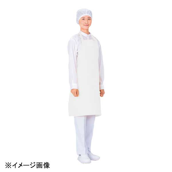 ワコウ ドクターアースエプロン首掛けタイプ E3500ー0 ホワイト