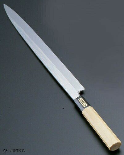 TKG 佐文 本焼鏡面仕上 柳刃 木製サヤ 33cm