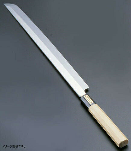 TKG 佐文 本焼鏡面仕上 蛸引 木製サヤ 33cm