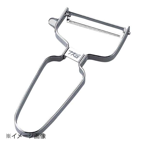 ※メーカー希望小売価格はメーカーカタログに基づいて掲載しています。(カタログ表示価格は消費税が含まれていません)●カタログコード:9-0567-0101●斜め刃だから皮むきがスムーズに!●10度の角度がついた斜め刃で食材への抵抗が少なく、なめらかにむけます。●幅×奥行×高さ(mm):60×10×135●質量(g):50●材質:【刃】ステンレス刃物鋼【ハンドル】18-8ステンレス