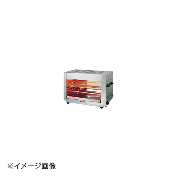 ※メーカー希望小売価格はメーカーカタログに基づいて掲載しています。(カタログ表示価格は消費税が含まれていません)●カタログコード:9-0753-0201、8-0714-0201●ガス種LPガス●上火式グリラーグリルクインS●本体・バーナー共にステンレス材を採用し、バーナー容量、燃焼面積をアップしました。調理時間を従来の30.40%も短縮し、燃料費も大幅に削減します。●ステンレス材による軽量化設計で本体の移動が楽になり、錆びにくいため耐久性にも優れています。またバーナーもワンタッチで交換でき、お手入れが簡単です。●もちろん、焼き上がりの良さや煙が出にくいなど、従来の上火式グリラーが持つメリットはそのまま生かされています。●間口×奥行×高さ(mm):610×430×517●質量(kg):20●焼網サイズ(mm)439×400※必ずガス種をご確認ください●メーカー品番:AS-631
