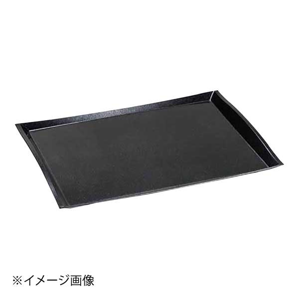 ブラックパール葵盆(ノンスリップ加工) 尺3寸