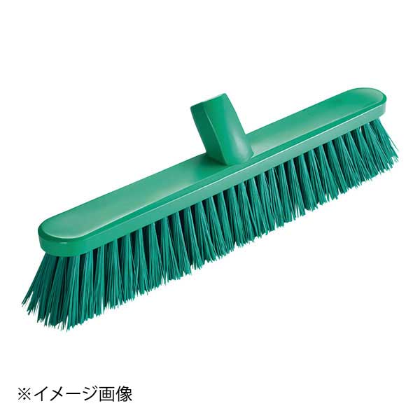 コンパクトフロアカラーブラシ 42.5cm ハード グリーン
