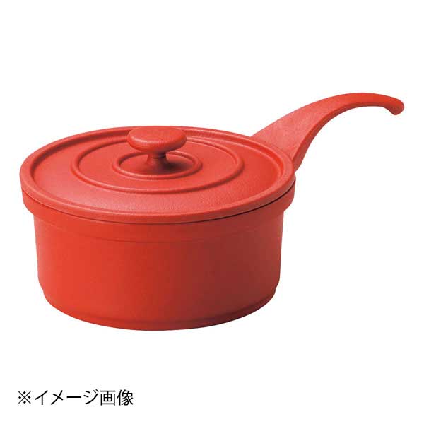 ミニココ ラウンド柄付 10cm レッド