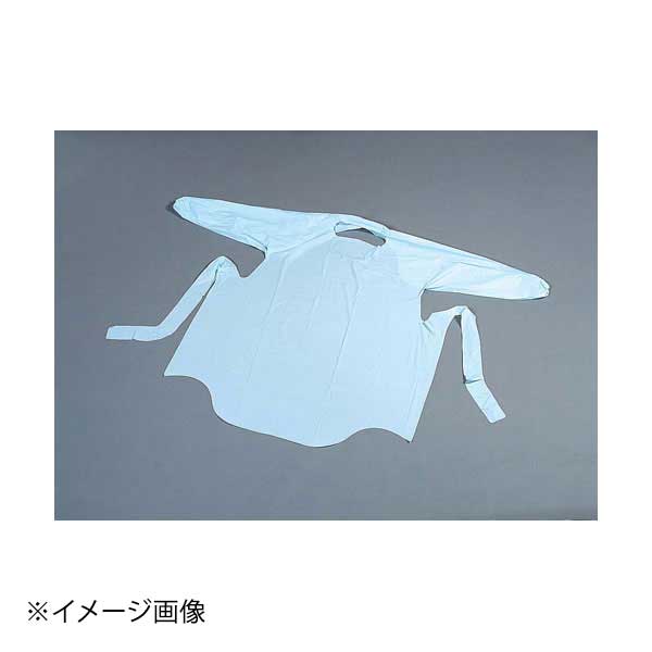 テクセル袖付PEエプロン EP-50 フリーサイズ(50枚入)