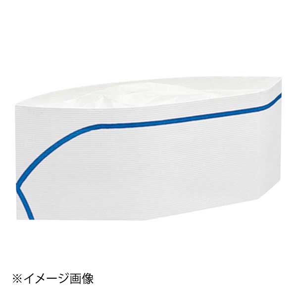クリーンキャップ Mタイプ(50枚入) 青ライン 06003