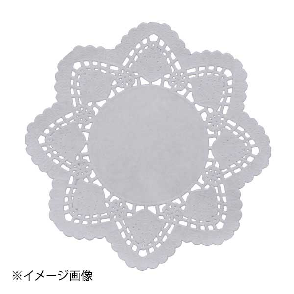 ドイリー 丸型レースペーパー (100枚入) 6号
