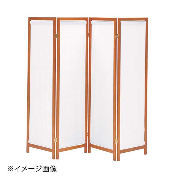 木製スクリーン(帆布) 4連 HT-4BR
