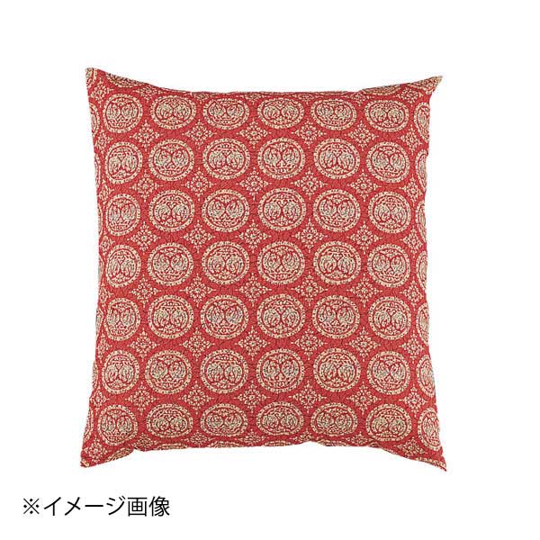 綿 座布団HY 正倉院51083 赤 550×510 セット