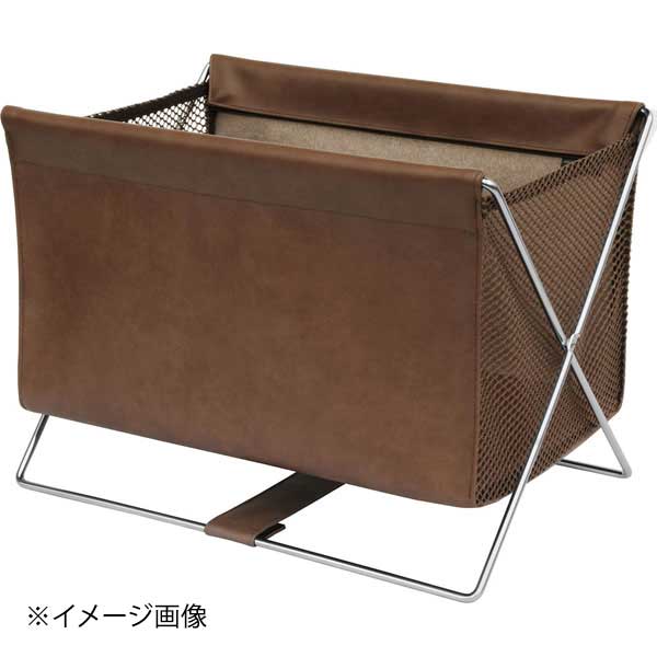 ミニサイドワゴン・合皮×メッシュ S R-365 ブラウン(3.0)
