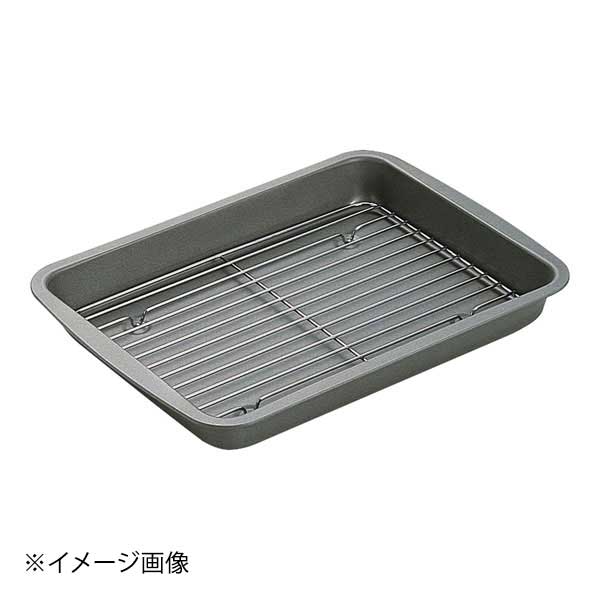 ブラックフィギュア テフロン天ぷらバット E-004 浅型