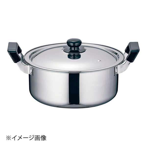 Murano(ムラノ) TKG ステンレス プラ柄 実用鍋 18cm