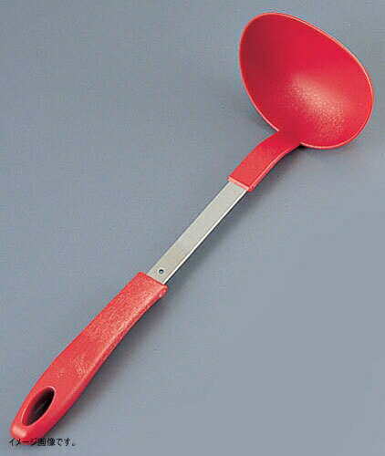 耐熱抗菌お玉 大 赤 BOT4801