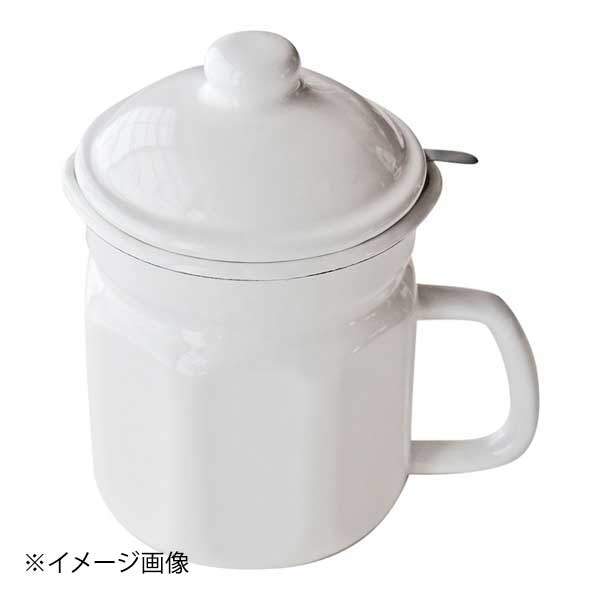 コージークック コージークックホーロー六角オイルポット 1.1L ホワイト