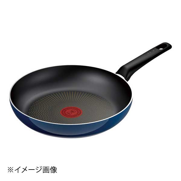 IH非对应 - T-fal ロイヤルブルー インテンス フライパン 24cm D53304 青