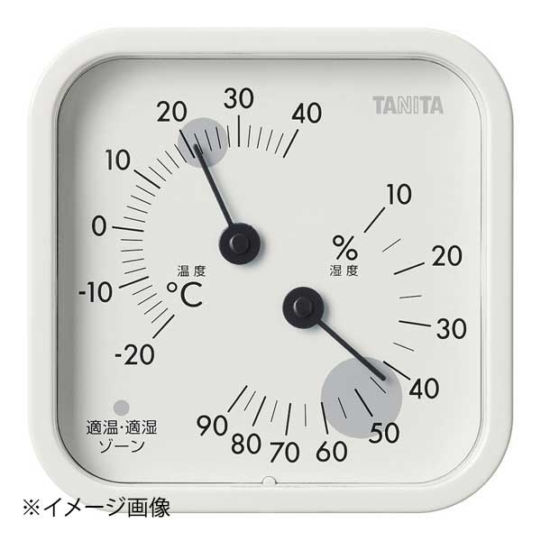 株式会社タニタ タニタ 温湿度計 TT-587IV アイボリー