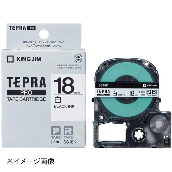 ●テプラプロ専用ラベル●カラー：白●幅(mm):18●テープ長さ(m):8●メーカー型番:SS18K●カタログコード：1-1575-0604●テプラプロ専用ラベル●カラー：白●幅(mm):18●テープ長さ(m):8●メーカー型番:SS18K...