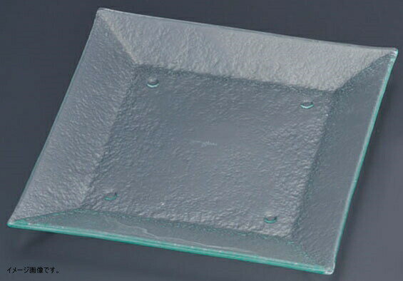 タイガーグラス スクエアプレート 265 162-194-01 クリア