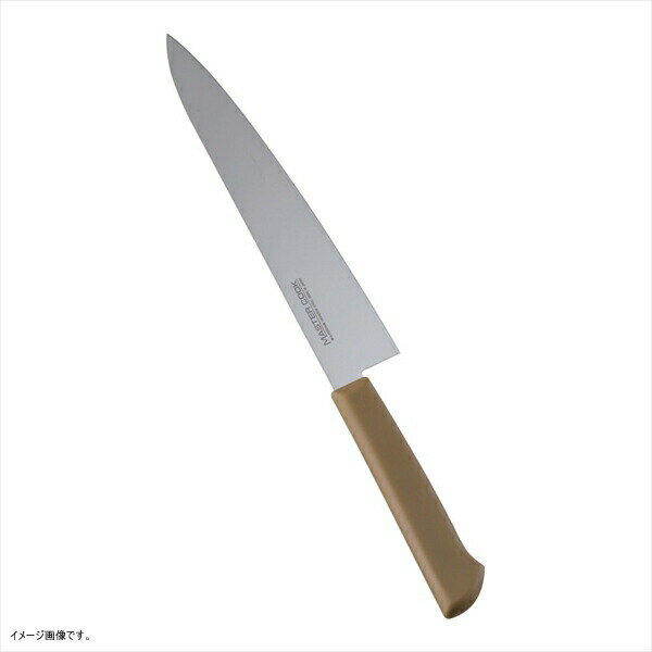 片岡製作所 マスターコック 抗菌カラー庖丁 モリブデン・バナジウム鋼 ペティナイフ 180mm ブラウン MC..
