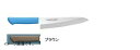 片岡製作所 マスターコック 抗菌カラー庖丁 モリブデン・バナジウム鋼 洋出刃庖丁 240mm ブラウン MCDK240B