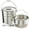 ミネックスメタル ステンバケット2 とんがり 中目 18L V-1313B