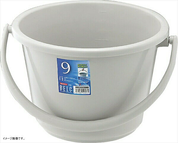 リス『使い易いバケツ』 ベルクバケツ 7WB ライトグレーのサムネイル