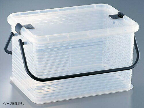 材質:ポリプロピレン●ハンドル付きで持ち運びにも便利です。サイズ_幅×奥行×高さ(mm)_(本体内寸)幅×奥行×深さ(mm):L_465×315×265_400×270×230※代引不可