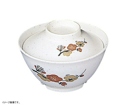 メラミン｢元禄梅｣シリーズ※洗浄器対応メーカー品番_規格_直径×高さ(mm)_容量(cc):U-58A_身_126×66_430