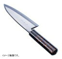 TKG 歌舞伎調和庖丁 忠舟 出刃 18cm 黒金茶 ATD0207