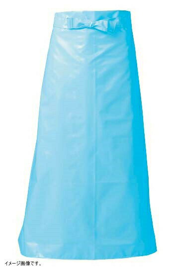 ワコウ マイティクロス (エプロン) 腰下タイプ LLサイズ ブルー E1002-1